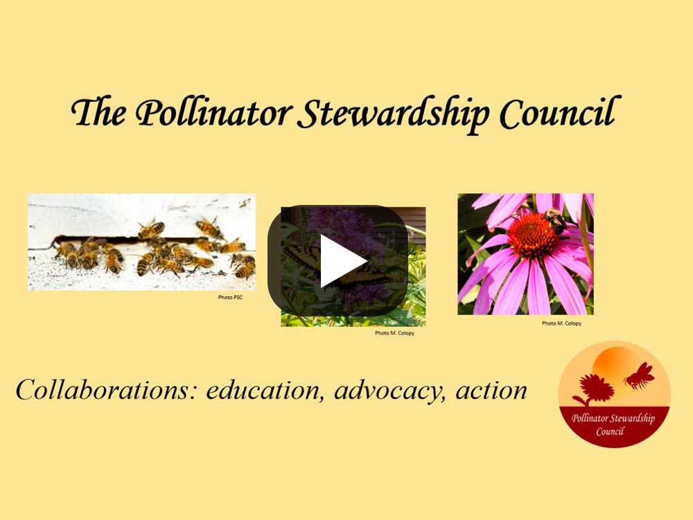 The Pollinator Stewardship Council - Collaborations: education, advocacy, action