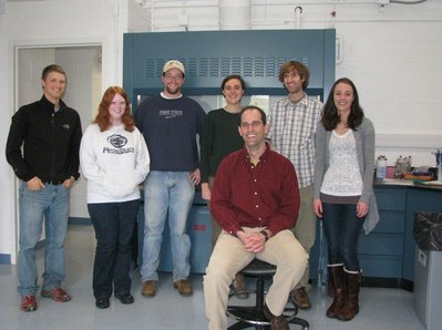 Back L to R: Ian, Kim, Eric, Maggie, Andrew, Anjel; Front: John